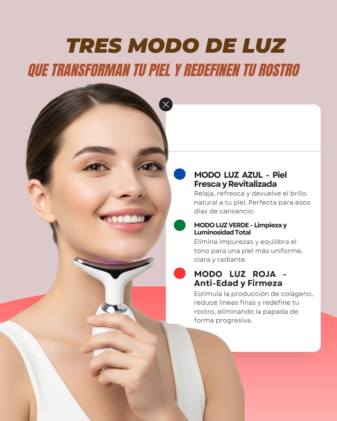 Masajeador Facial FaceLift®